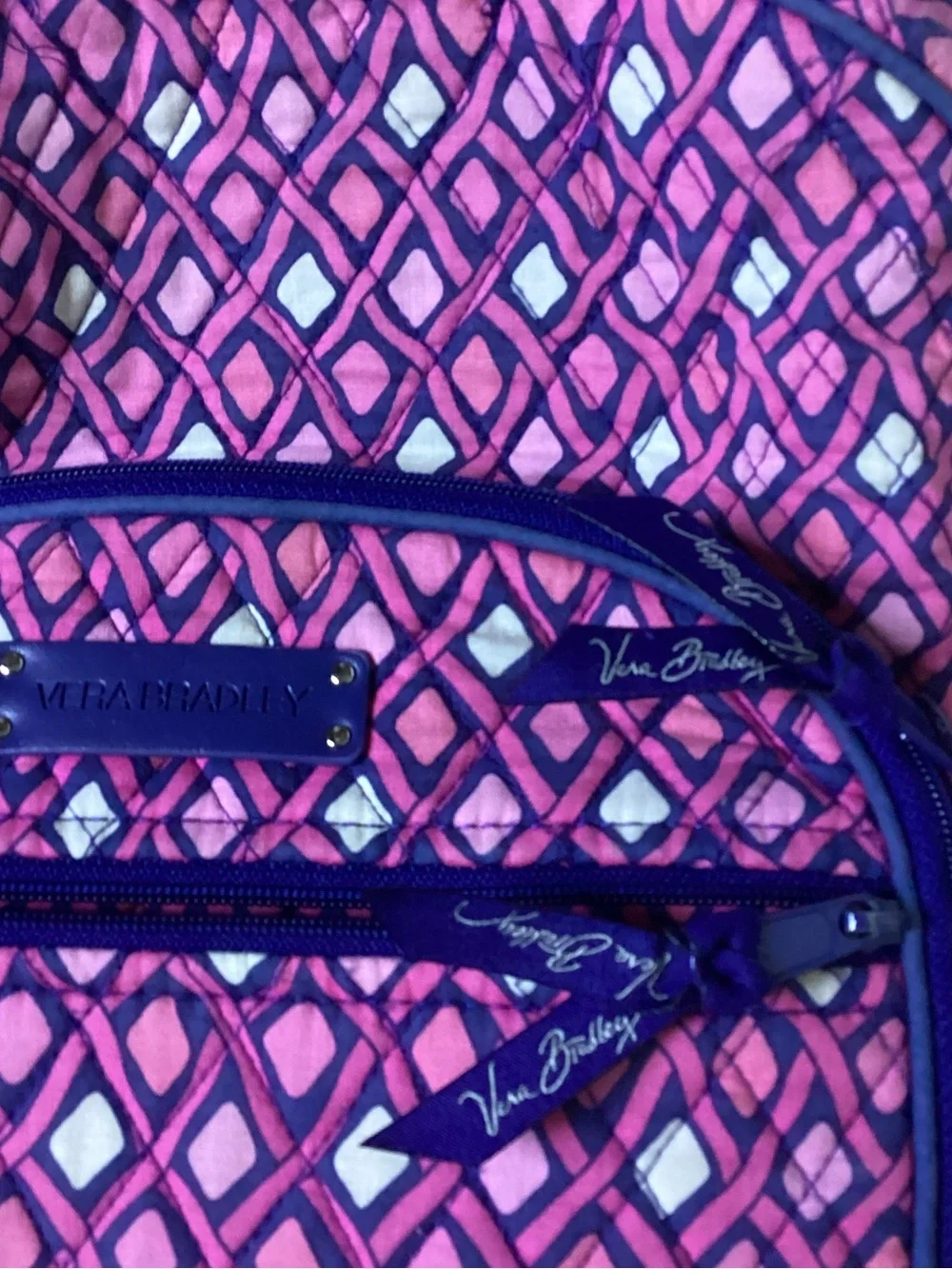 Vera Bradley Large Geometric Design BAckpack